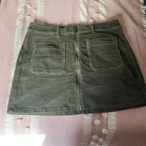American Eagle corduroy mini skirt